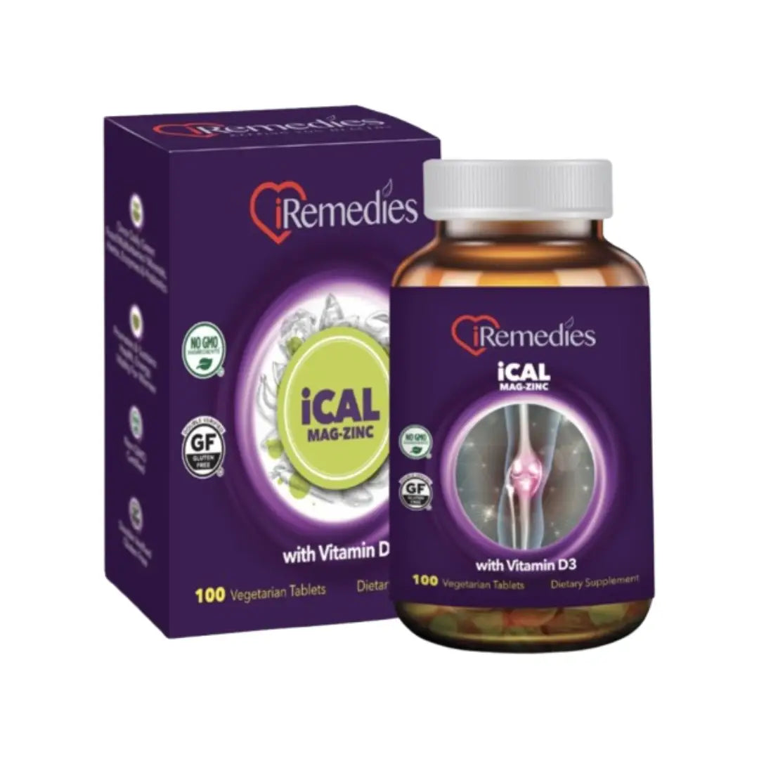 iRemedies iCAL MAG Zinc with Vitamin D3 Tablets 100s