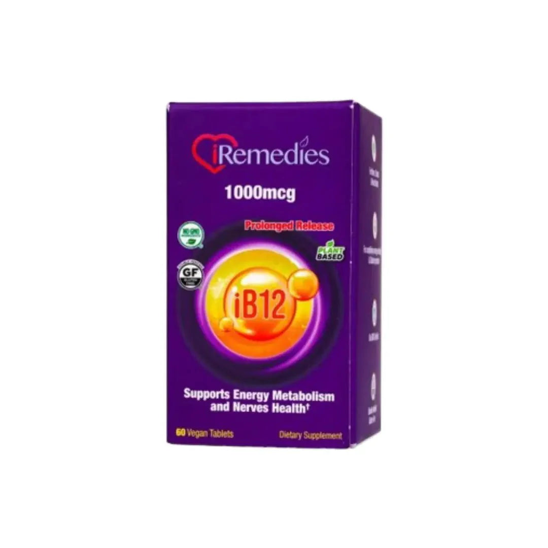 iRemedies iB12 1000MCG أقراص 60s