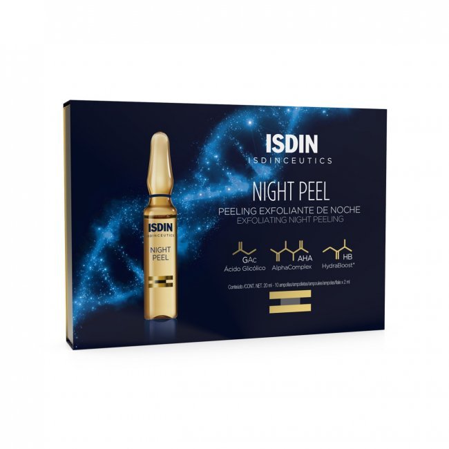 ISDIN CEUTICS NIGHT PEEL 2ML AMP 10s