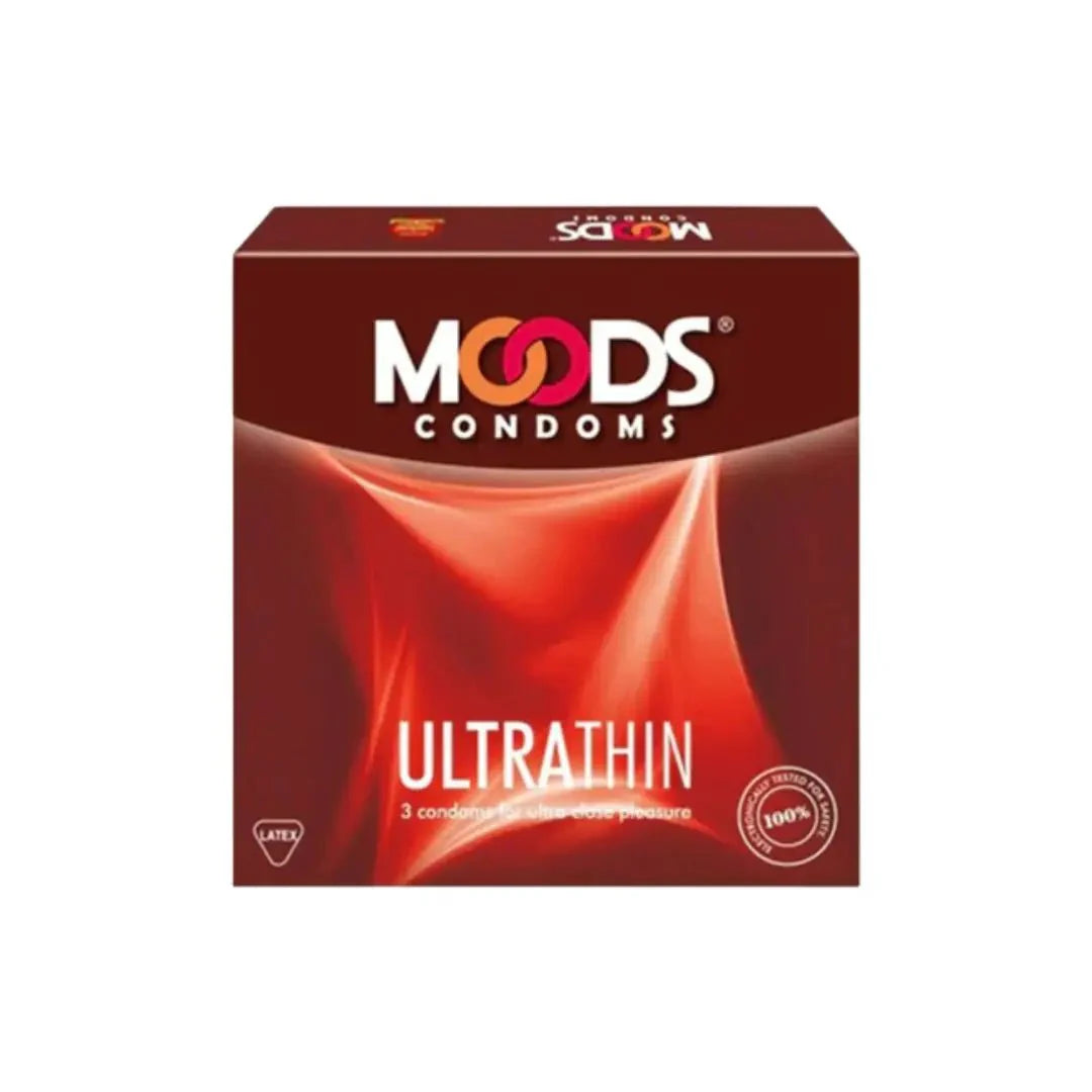 واقي ذكري Moods Ultra Thin 3 حبات