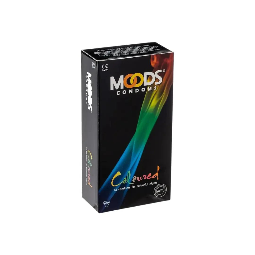 واقي ذكري ملوّن من Moods - 12 قطعة