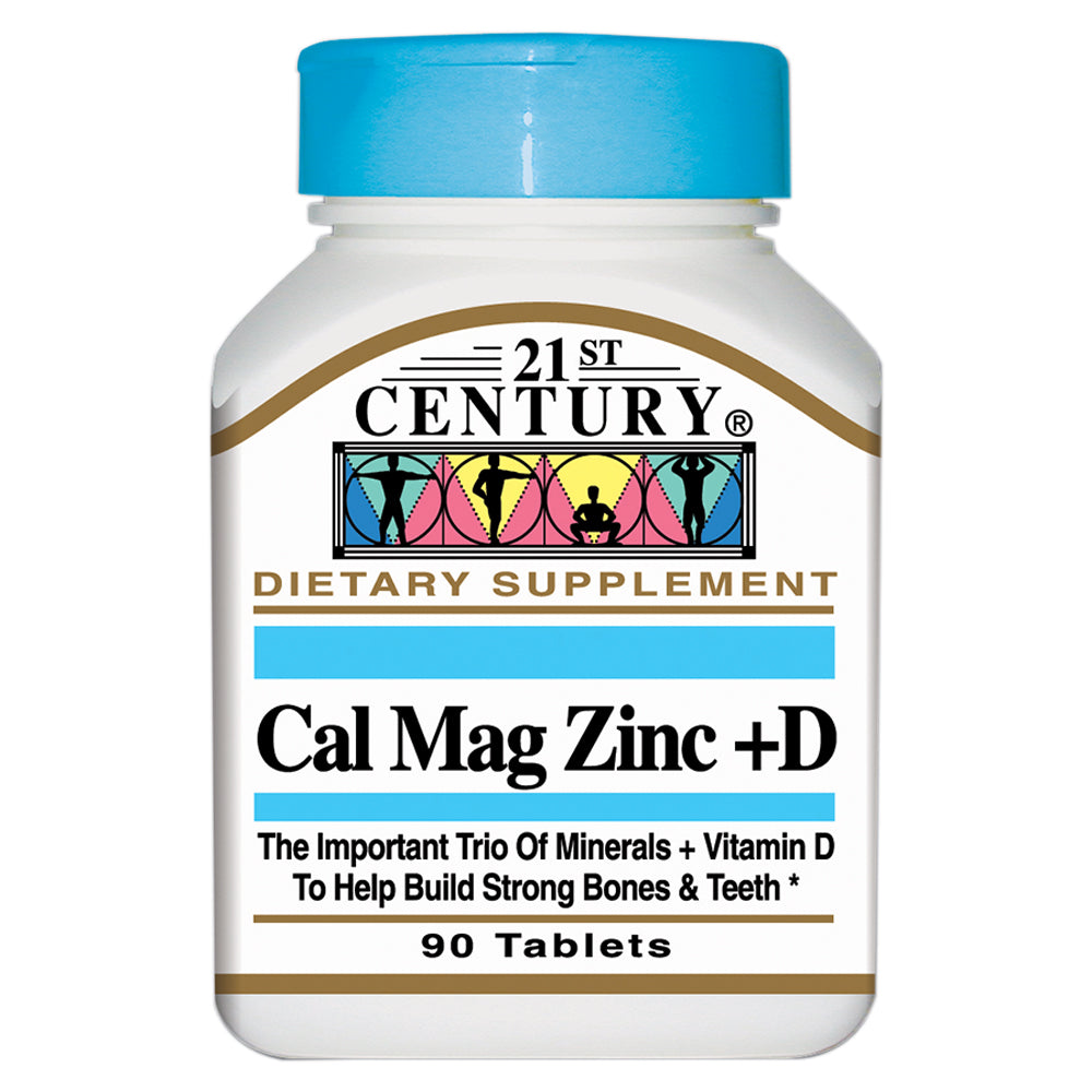 21St Century Cal Mag Zinc + D Tab 90s