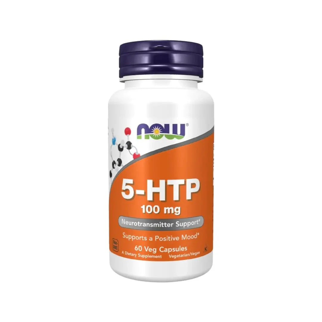 NOW 5 HTP 100MG CAP 60s