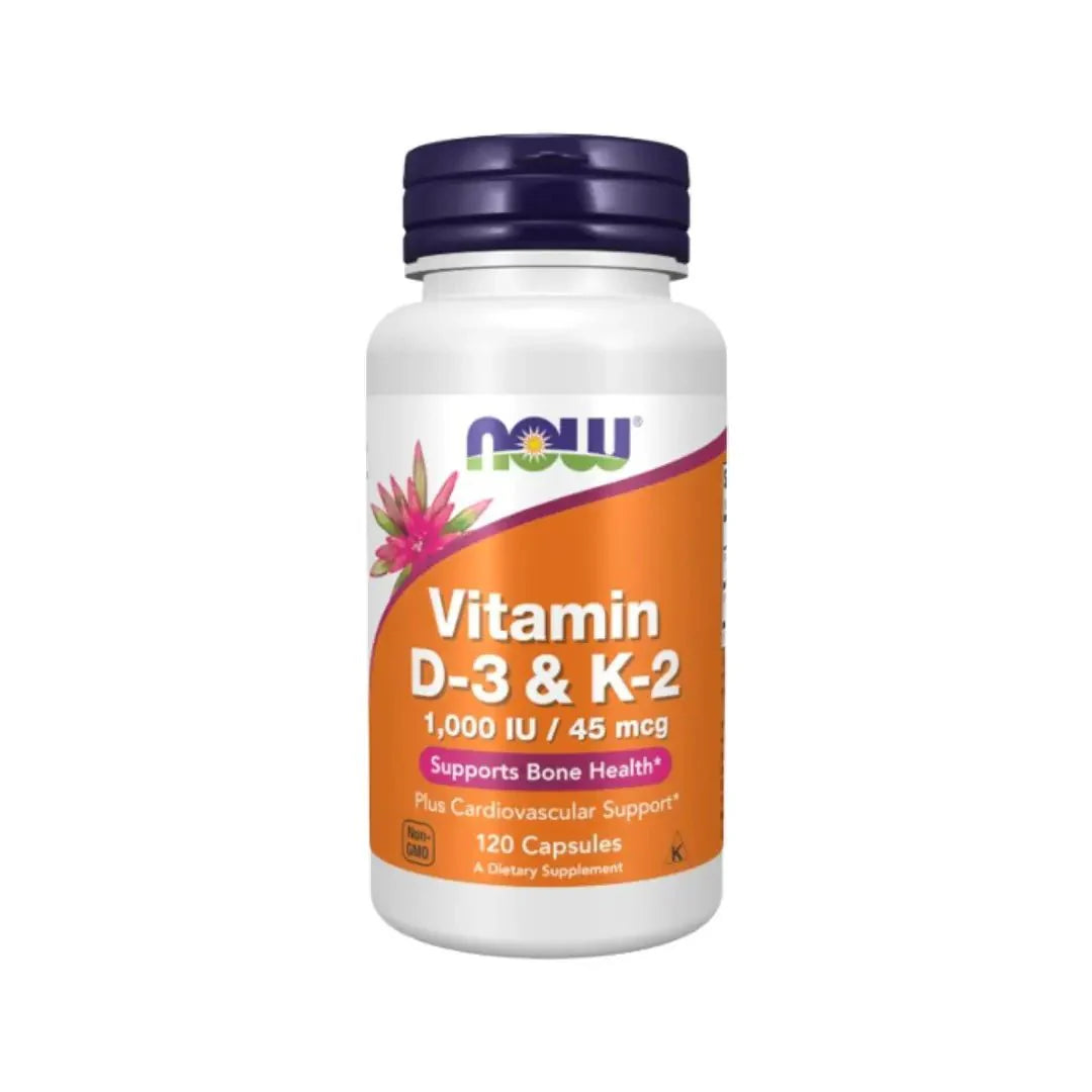 NOW Vitamin D3 And K2 45MCG CAP 120s