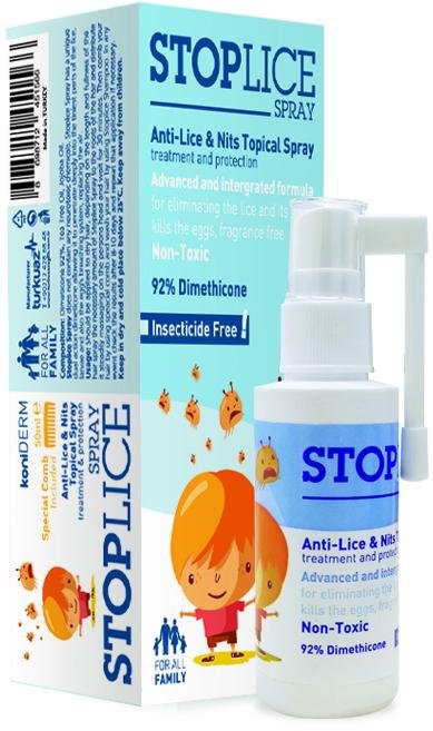 KONICARE STOP LICE SPRAY 50ML