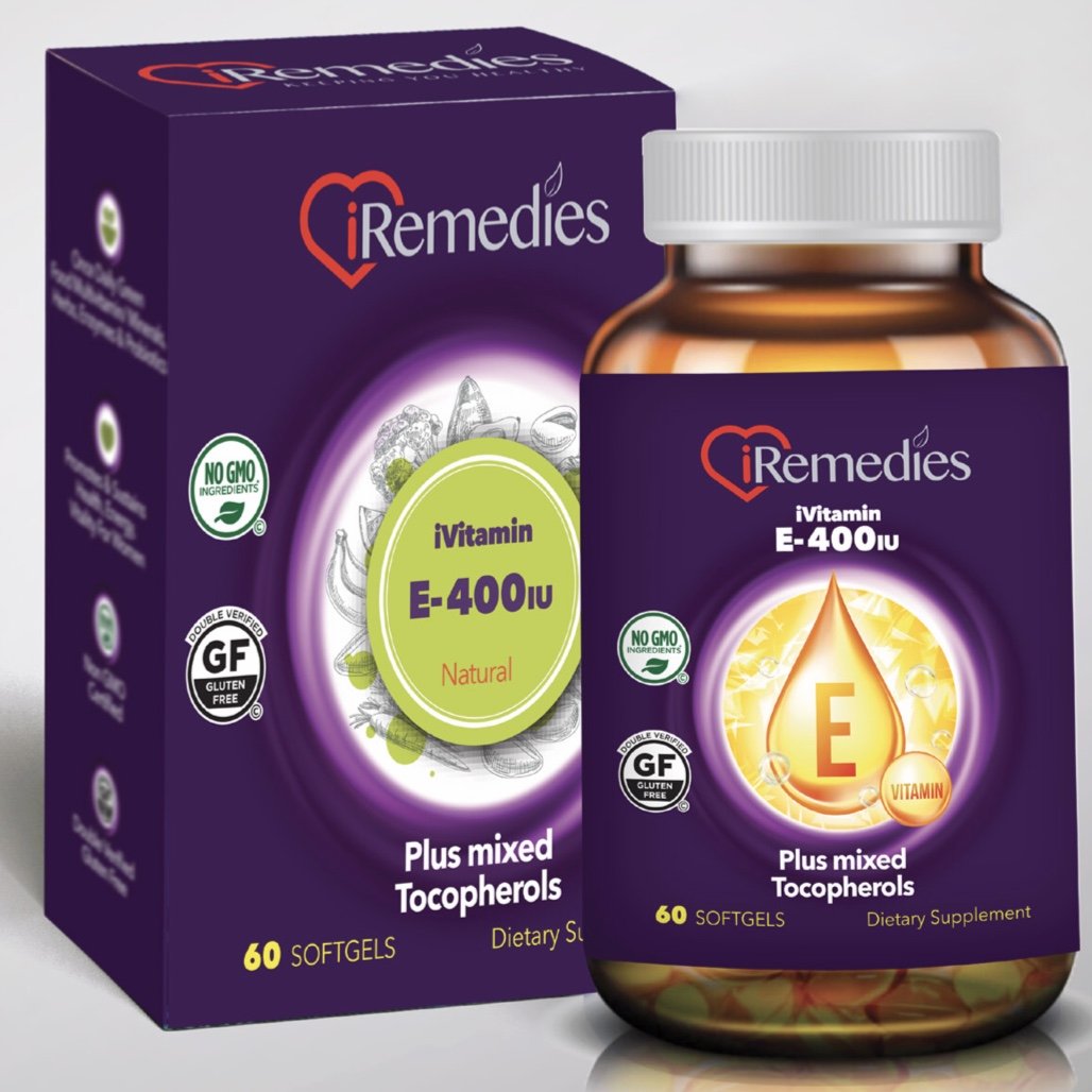 IREMEDIES IVITAMIN E 400 IU SOFTGEL 60s