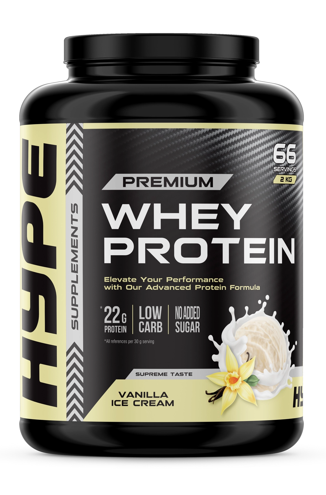 HYPE WHEY PROTEIN VANILLA ICE CREAM