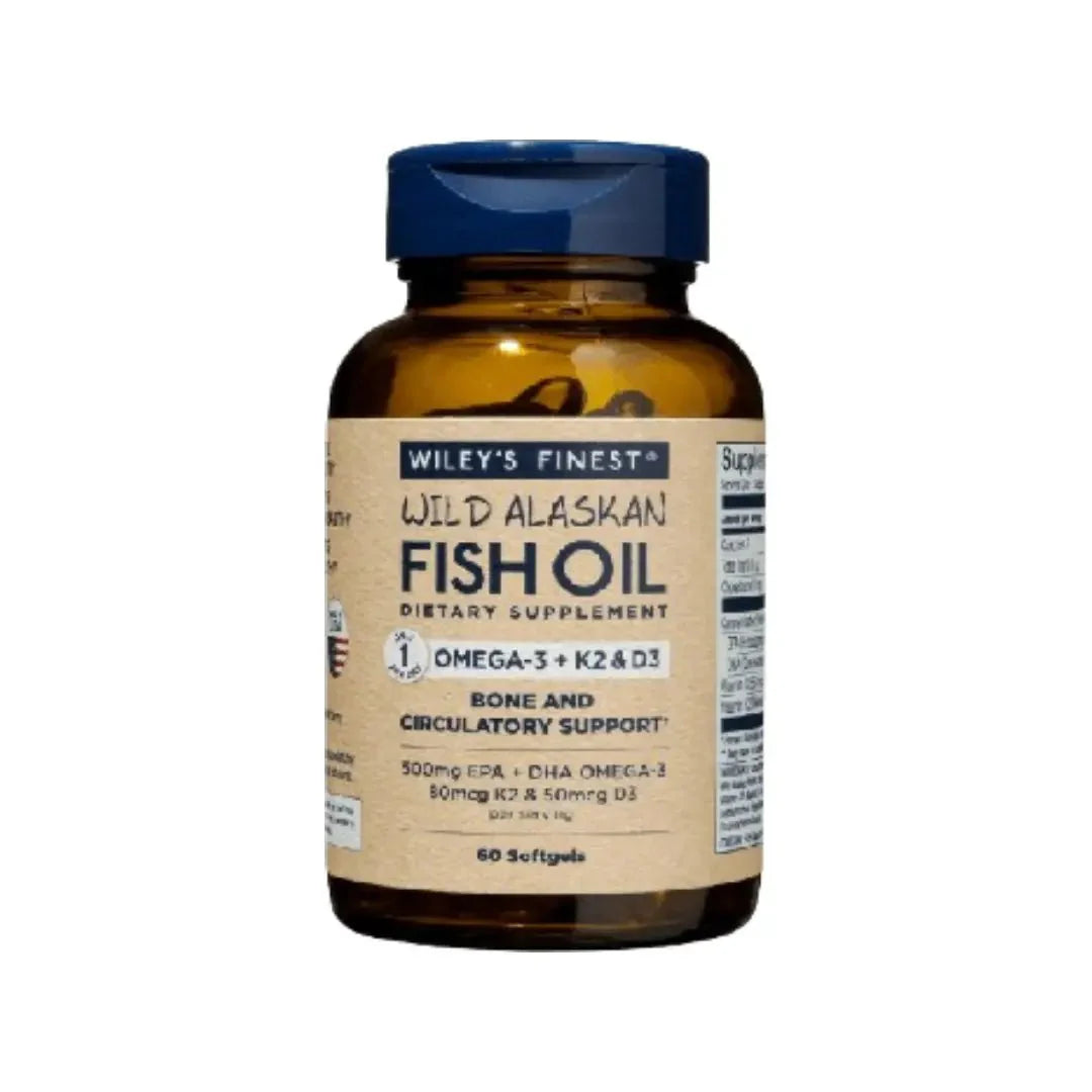 Wileys Finest Vitamin K2 + EPA + DHA Softgel 60s