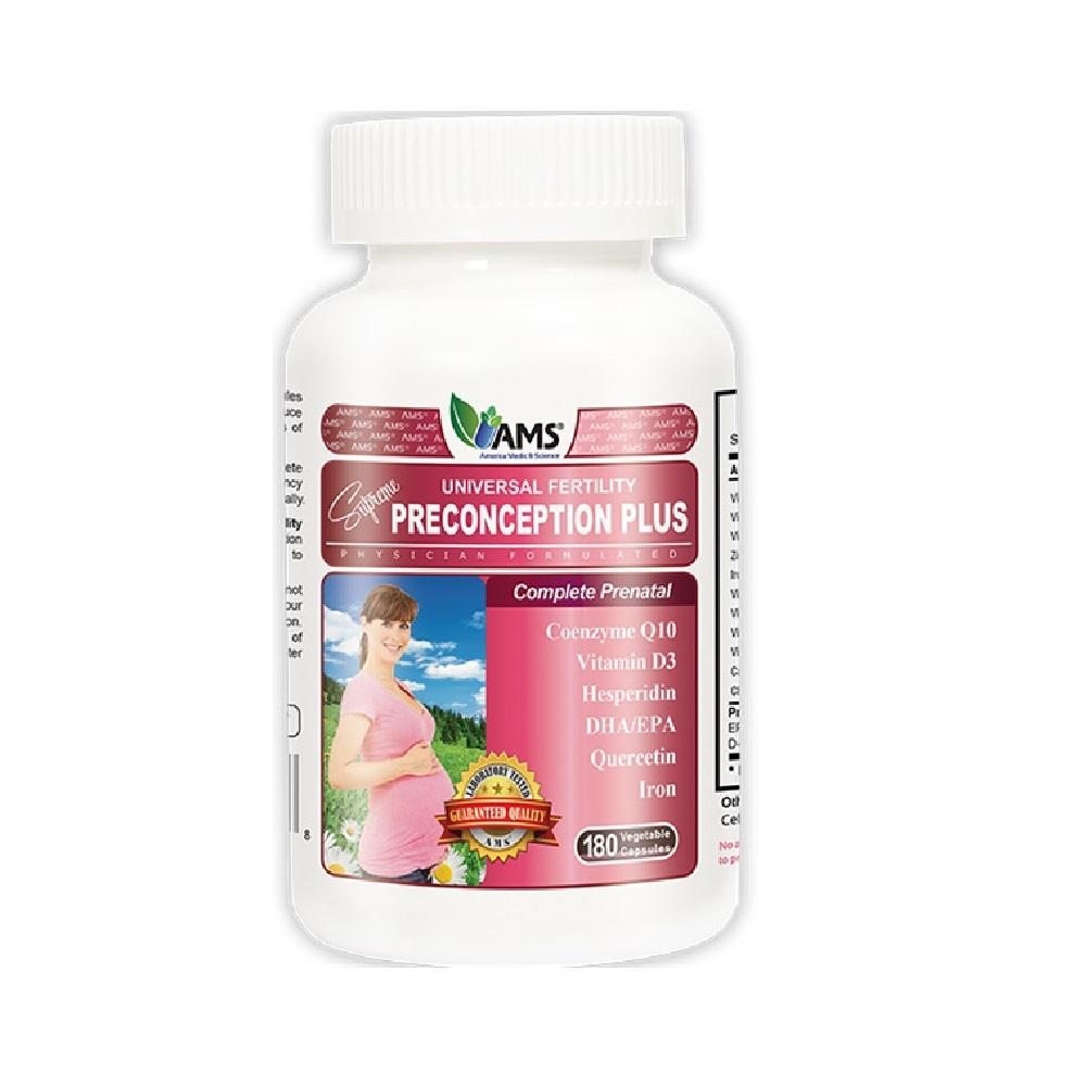 AMS SUPREME PRECONCEPTION PLUS CAP 180s