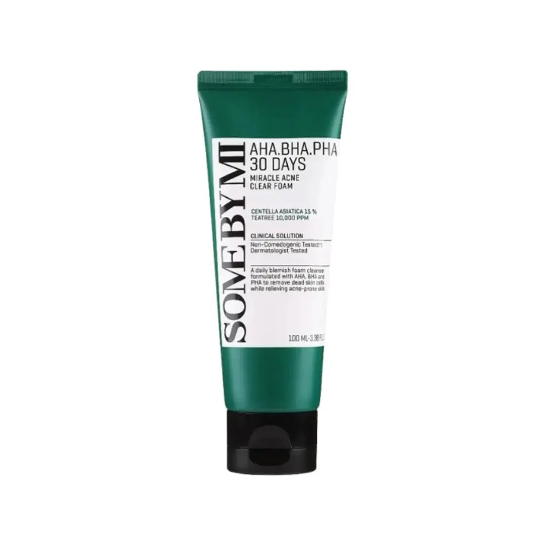 Some By Mi AHA BHA PHA 30 Days Miracle Acne Clear Foam 100ML
