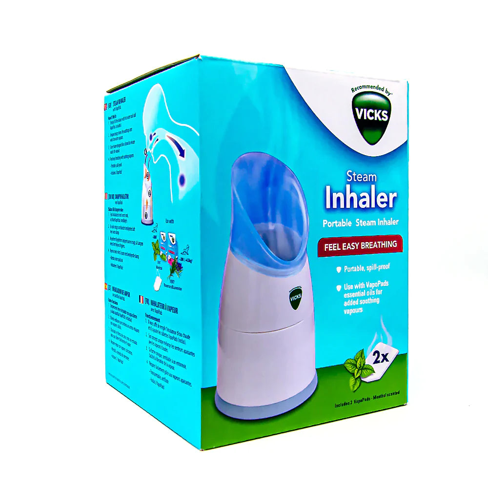 VICKS STEAM INHALER WITH 2 VAPO PADS V1300EUV1