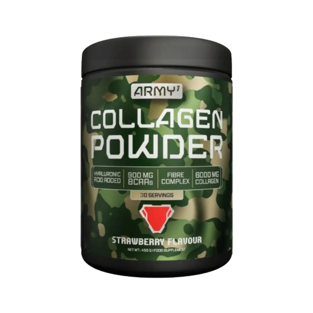 Army1 Collagen Powder 450G Strawberry Flavour - 30 Servings