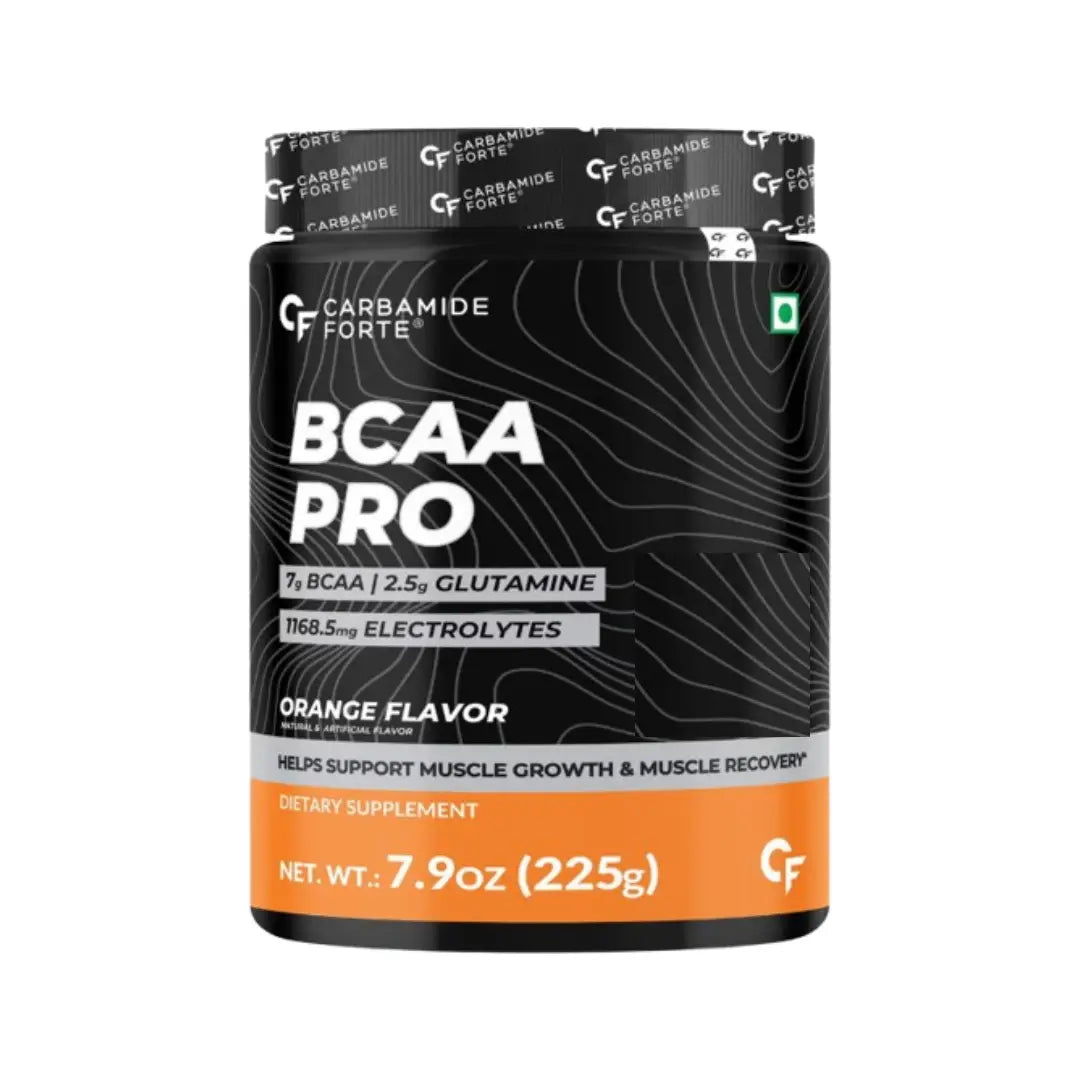 Carbamide Forte BCAA PRO 225g Orange Flavor - 15 Servings