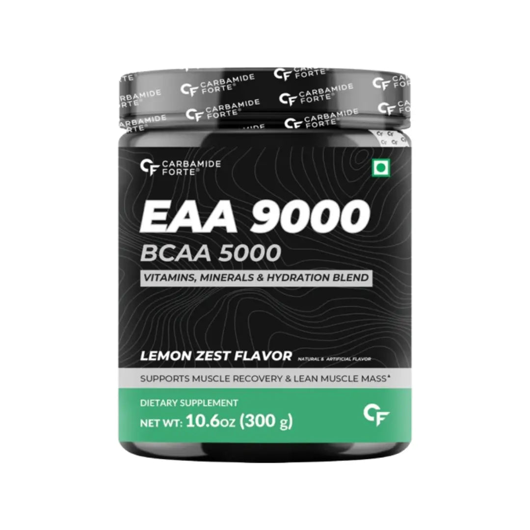Carbamide Forte EAA 9000 BCAA 5000 Lemon Zest 300g - 30 Servings