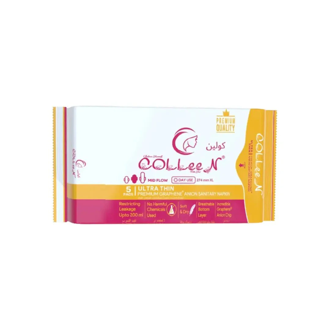 Colleen Ultra Thin Mid Flow Day Use Extra Large Pad 5s