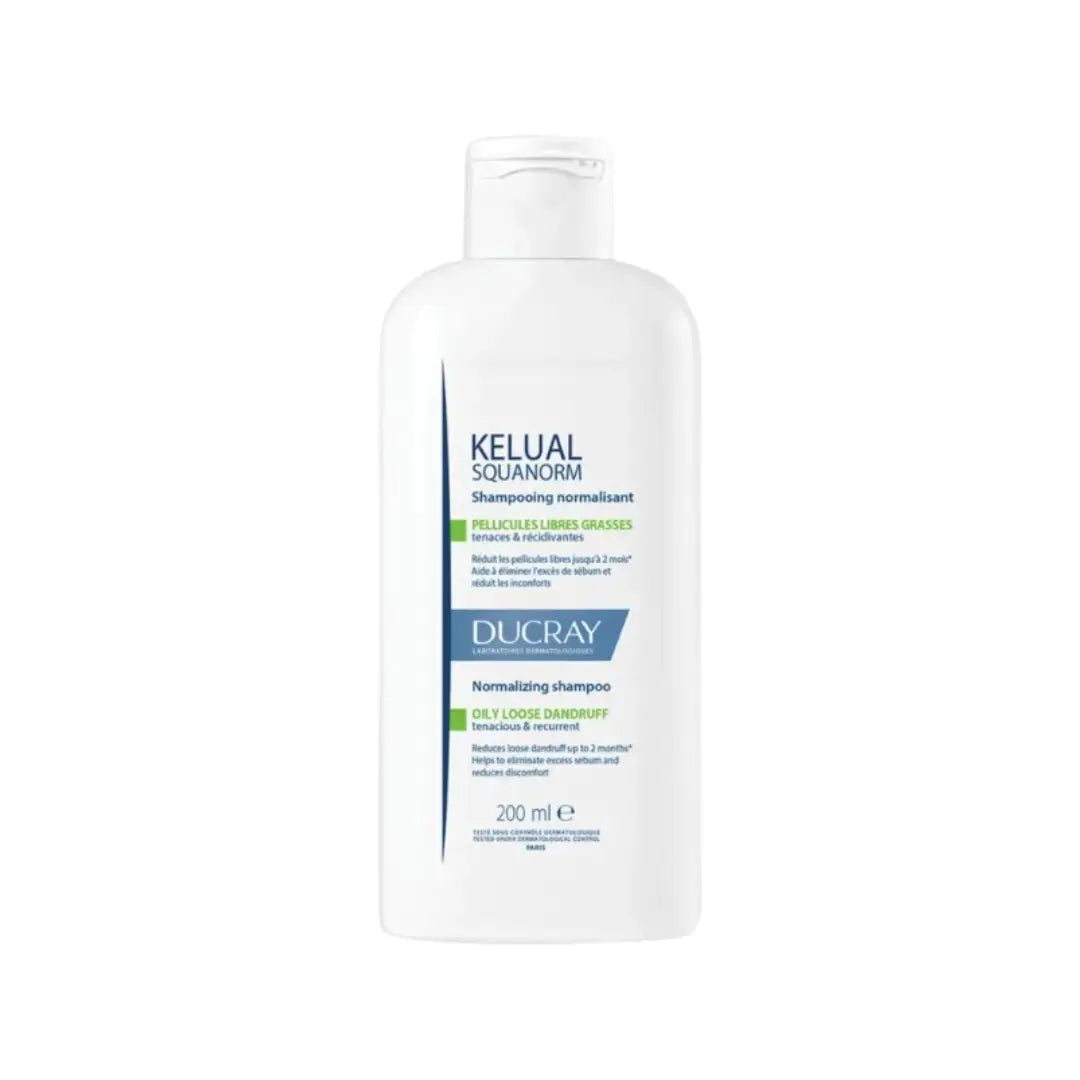 Ducray Kelual Squanorm Oily Dandruff Shampoo 200ml