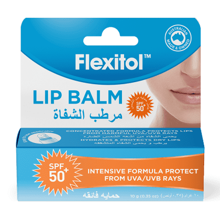 FLEXITOL SPF50+ LIP BALM 10G