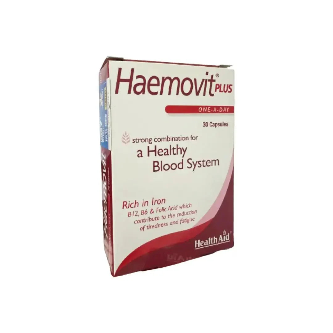 HealthAid Haemovit Plus Capsules 30s
