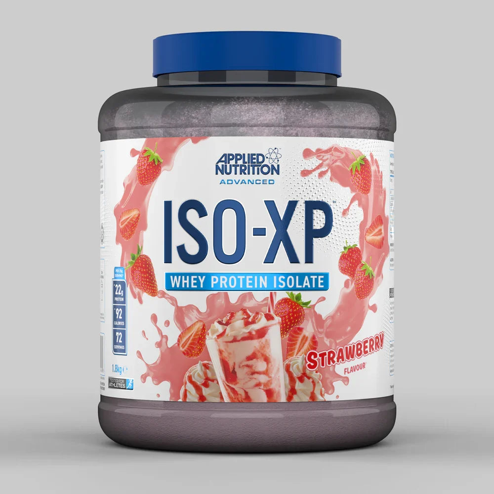 Applied Nutrition ISO-XP 100% Whey Protein Isolate, Strawberry, 1.8 Kg