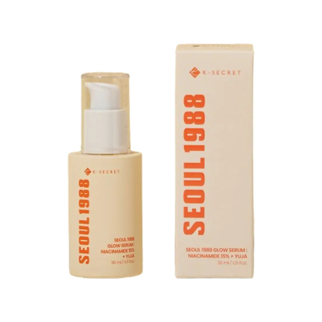 K-Secret Seoul 1988 Glow Serum with 15% Niacinamide & Yuja 30ml