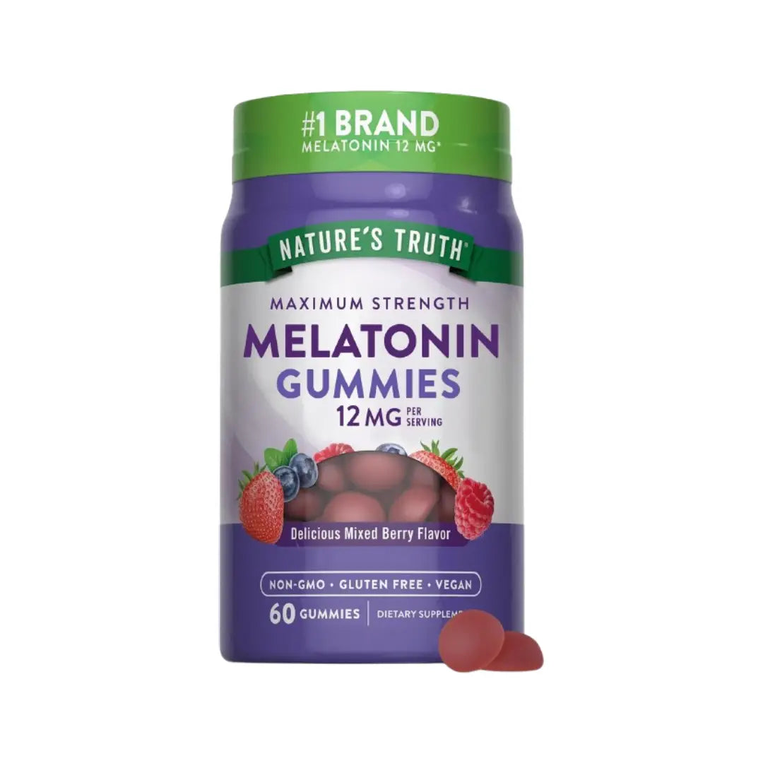 Nature's Truth 12mg Melatonin Gummies 60s