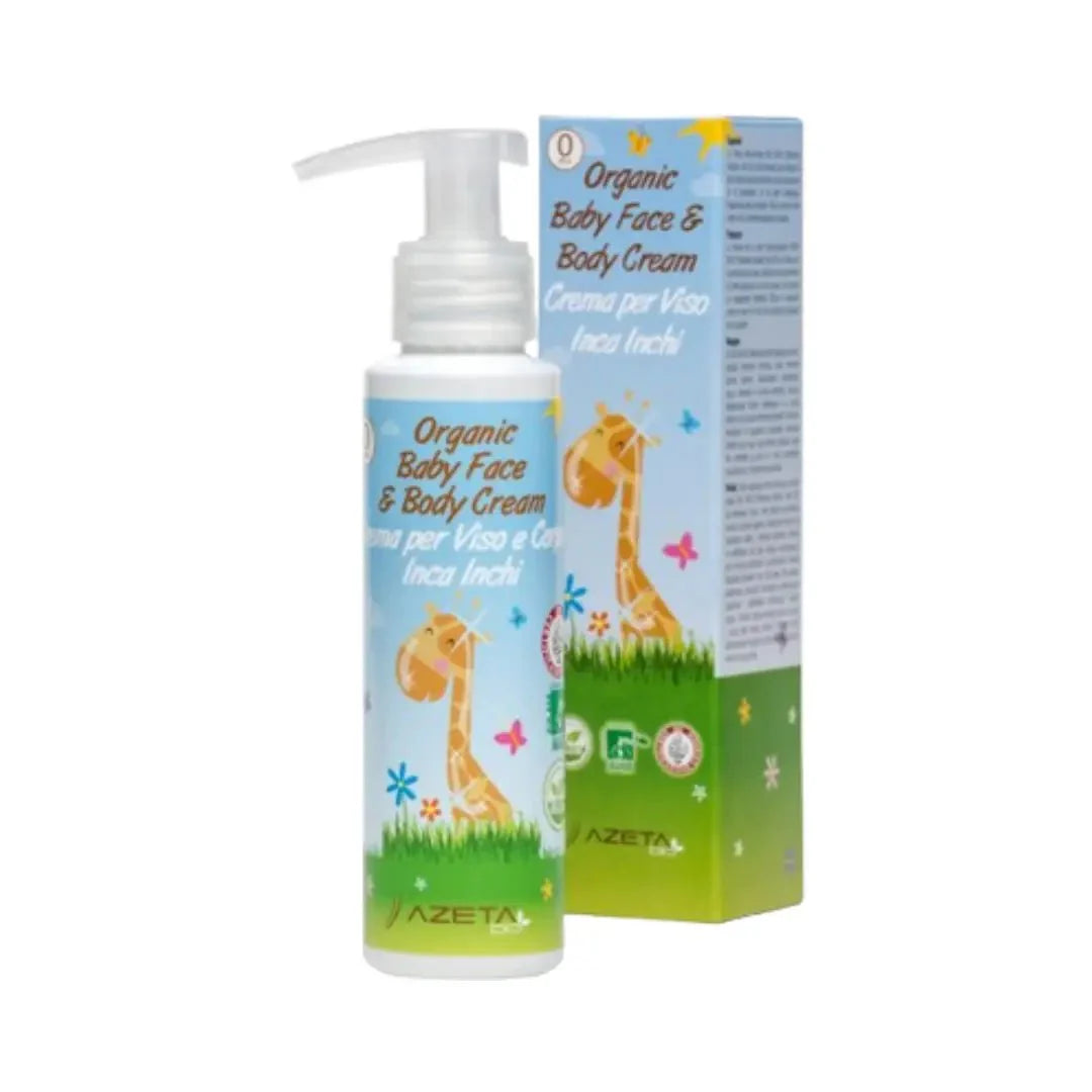 Organic Baby Face & Body Cream 0M+ 100ML