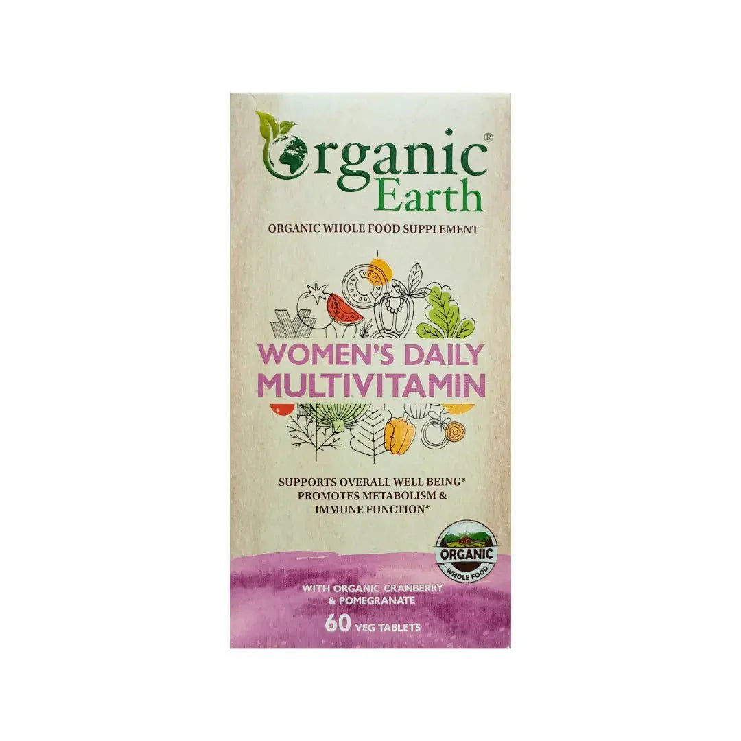 Organic Earth Women's Daily Multivitamin 60s