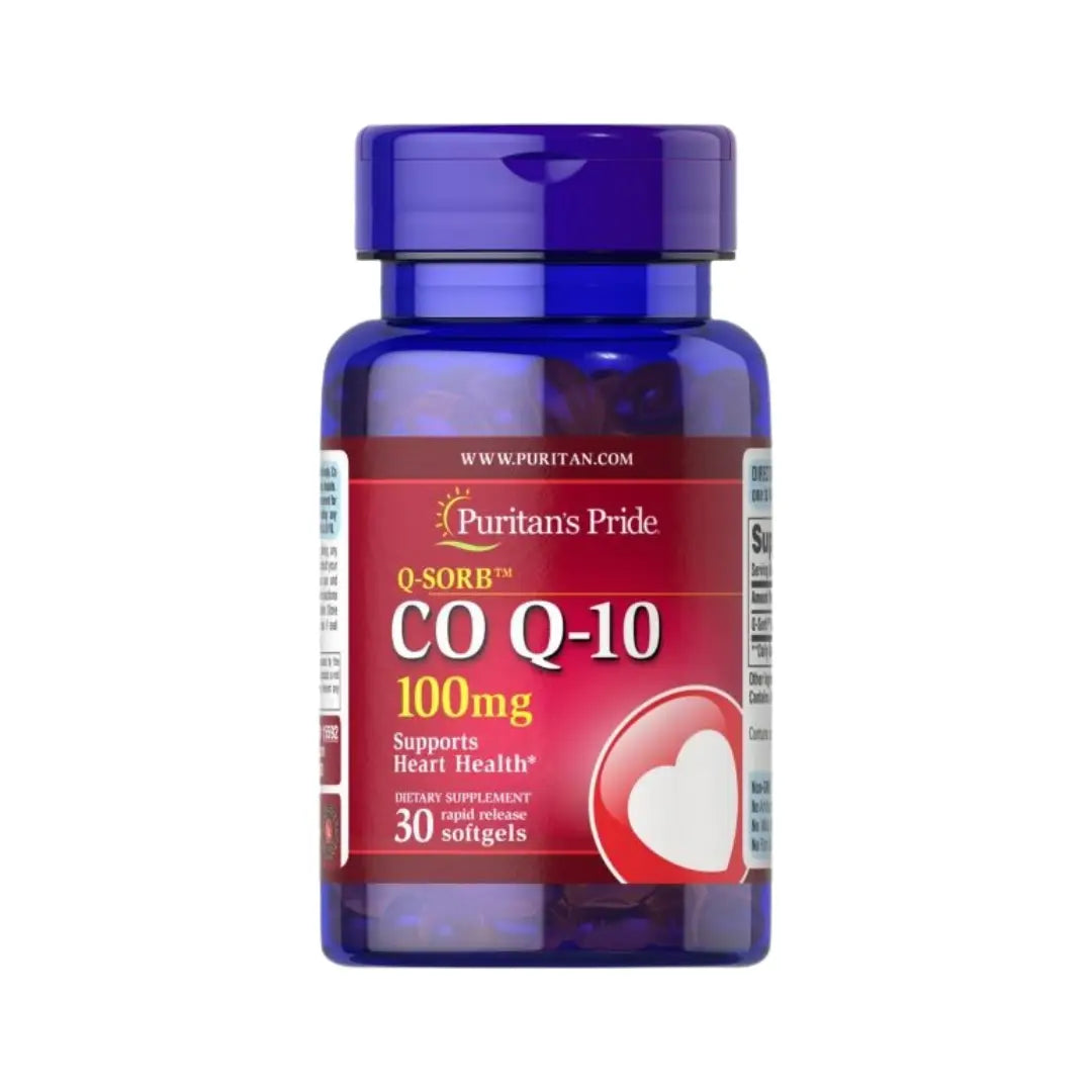 Puritan’s Pride Co Q10 100mg 30 Softgels