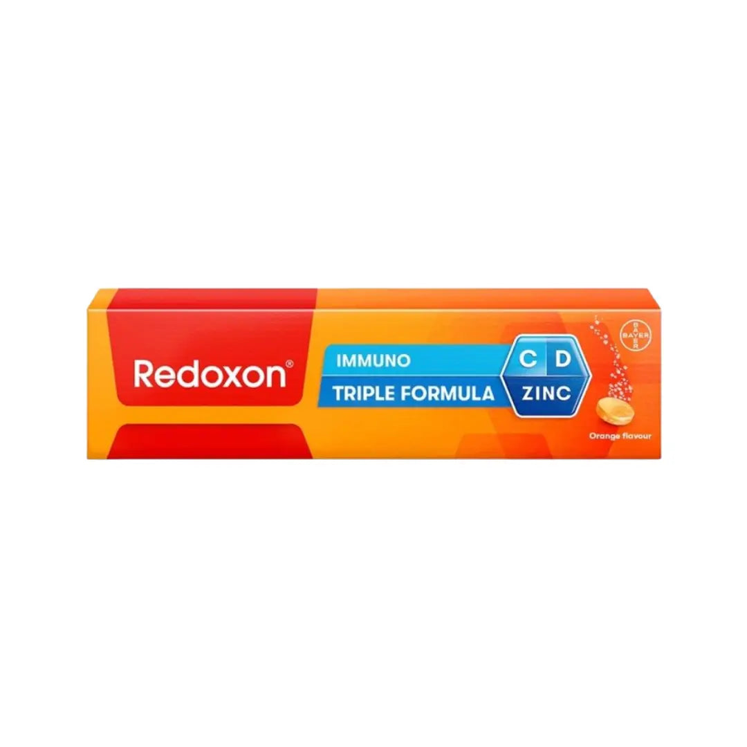 Redoxon Triple Formula Tablets 15s – Orange Flavour