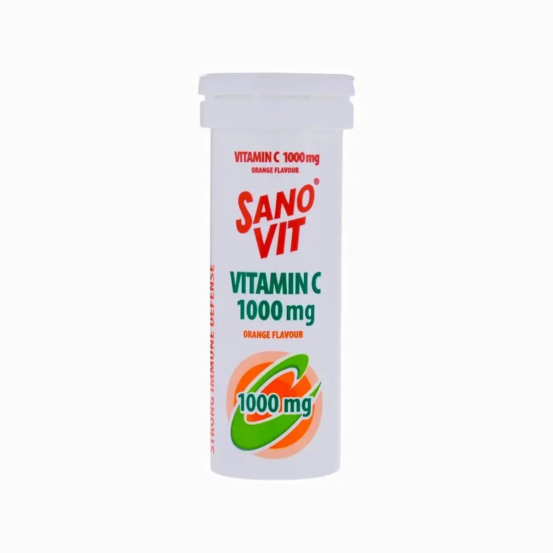 SANOVIT Vitamin C Effervescent Orange Tablets 10s