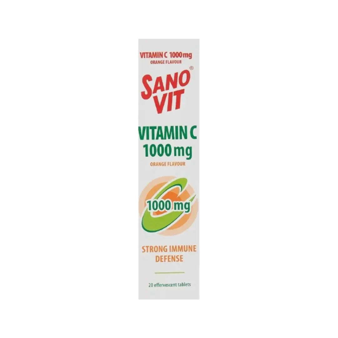 SANOVIT Vitamin C Effervescent Orange Tablets 20s