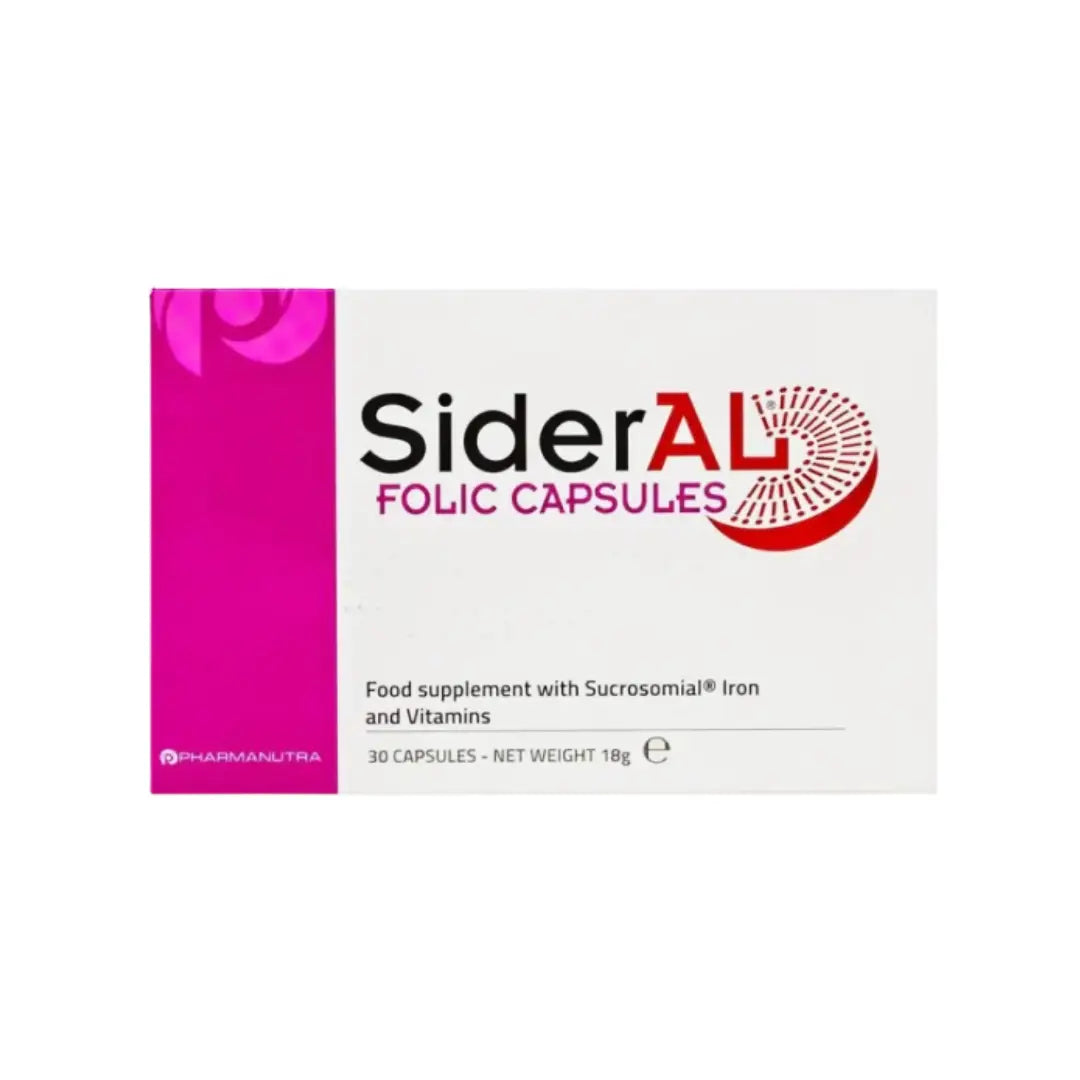 SiderAL Folic Capsules 30s
