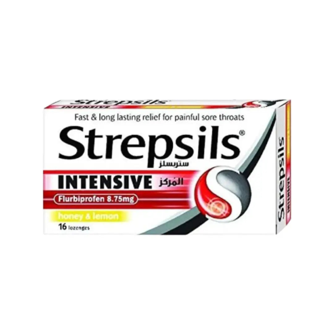 Strepsils  Intensive Honey & Lemon Lozenges 16s