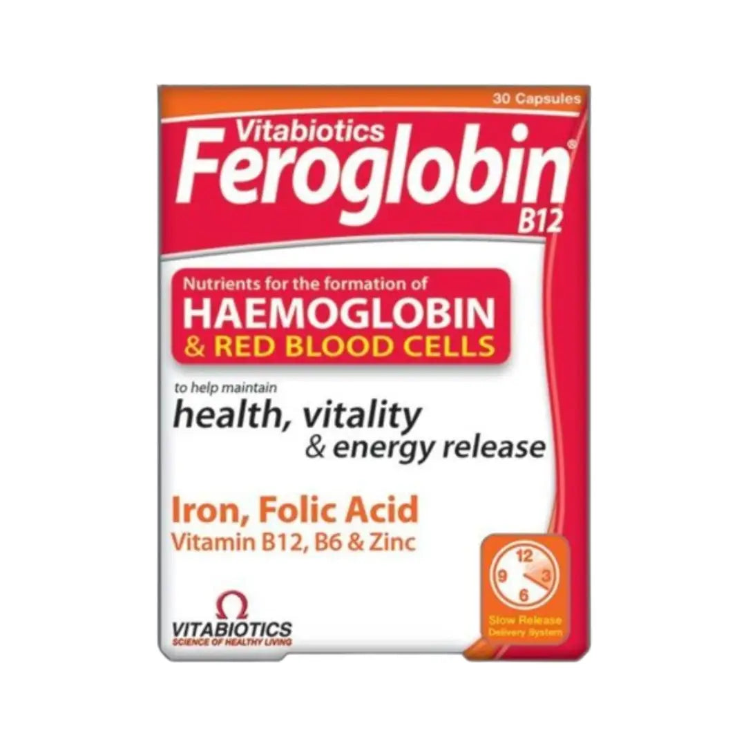 Vitabiotics Feroglobin B12 Capsules 30s