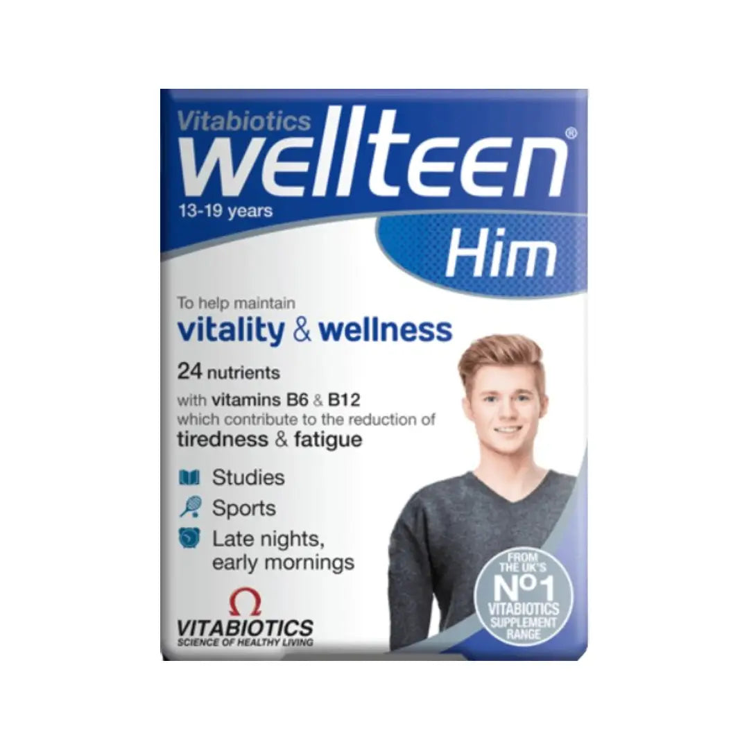 Vitabiotics Wellteen Him Tablets 30s
