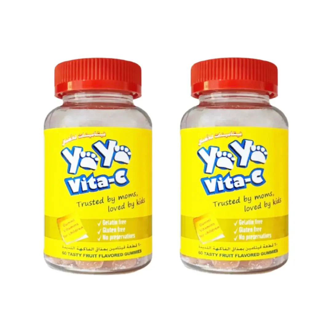 YAYA Vitamin C Fruit Flavored Gummies 60s - 2 Packs