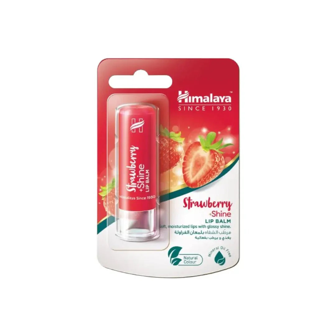 Himalaya Strawberry Shine Lip Balm 4.5G