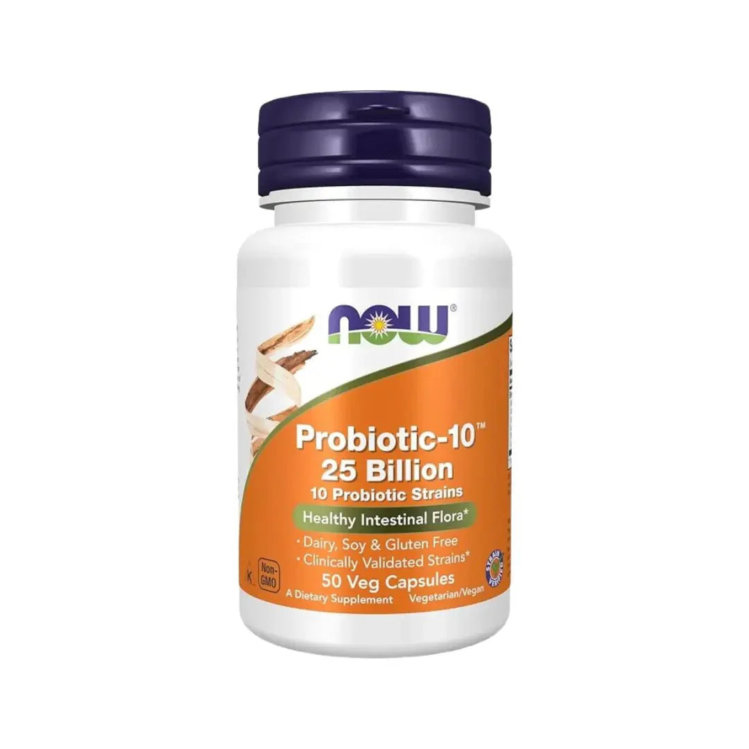 NOW Probiotic-10 25 Billion CAP 50s