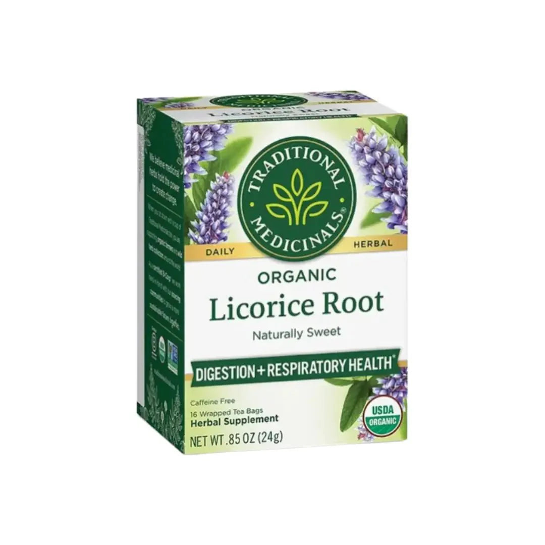 Traditional Medicinals Organic Licorice Root Tea Bag 16s